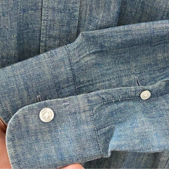 J. Crew Men’s Chambray Ludlow Shirt - Picture 6 of 6